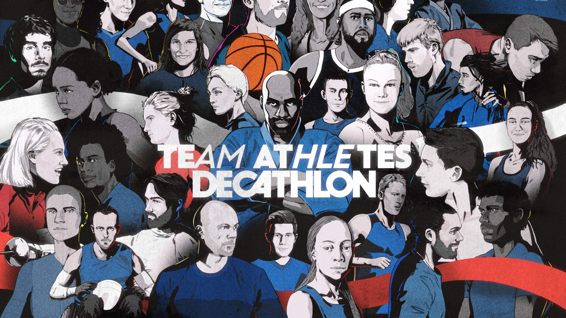 Team Athletes Decathlon