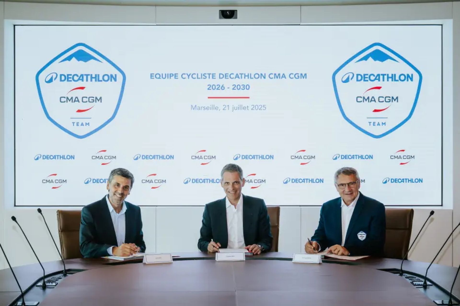 DECATHLON and CMA CGM join forces to accelerate France Cyclisme’s ambitions DECATHLON and CMA CGM join forces to accelerate France Cyclisme’s ambitions