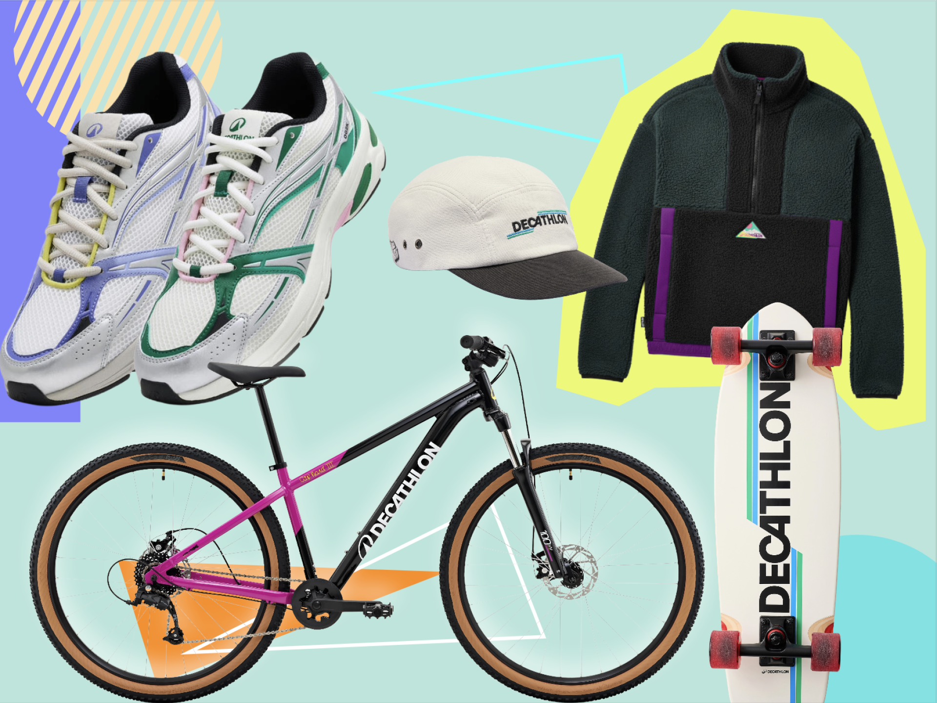 Back to the future of sport: DECATHLON revives its most iconic heritage pieces Back to the future of sport: DECATHLON revives its most iconic heritage pieces