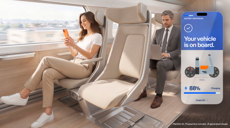 Decathlon and Alstom: A synergy between two complementary areas of expertise Decathlon and Alstom: A synergy between two complementary areas of expertise